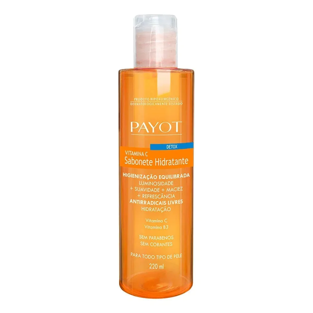 Payot Vitamina C Sabonete Facial Hidratante Detox 220ml