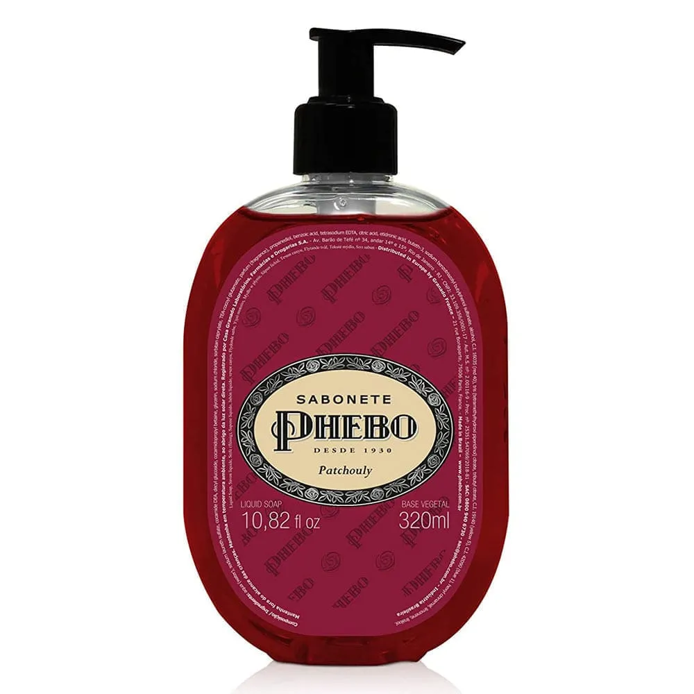 Phebo Patchouly Sabonete Líquido 320ml