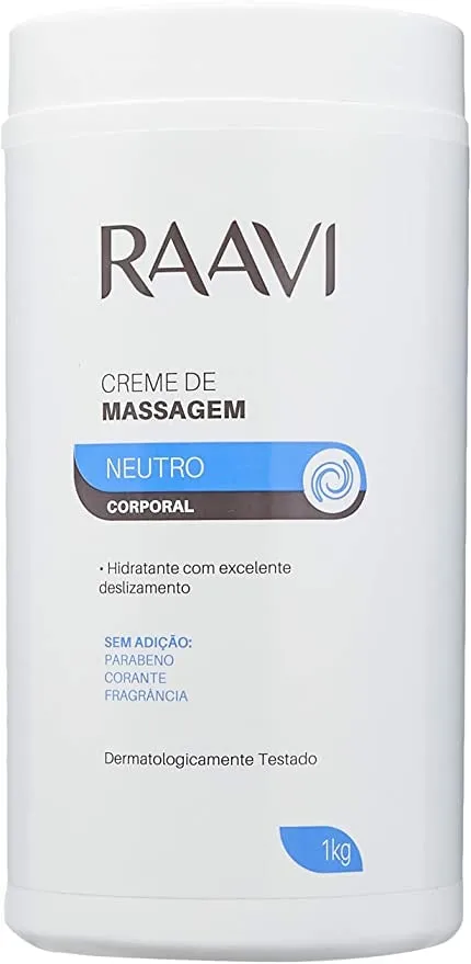 Creme De Massagem Raavi Neutro 1Kg