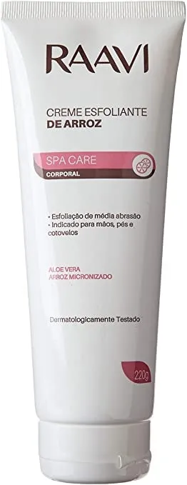 Creme Esfoliante Raavi Arroz 220G