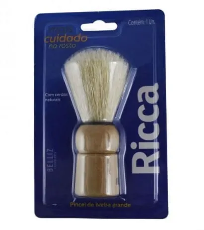 Pincel De Barba Ricca Grande Com 1 Unidade