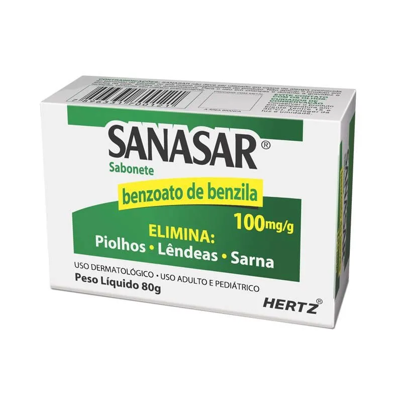 Sabonete em Barra Sanasar 80g