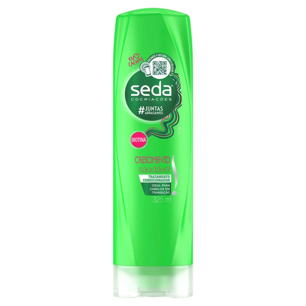 Condicionador Seda Cocriações Crescimento Saudável 325ml