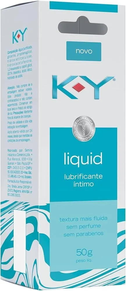 Lubrificante íntimo K-Y Liquid 50g