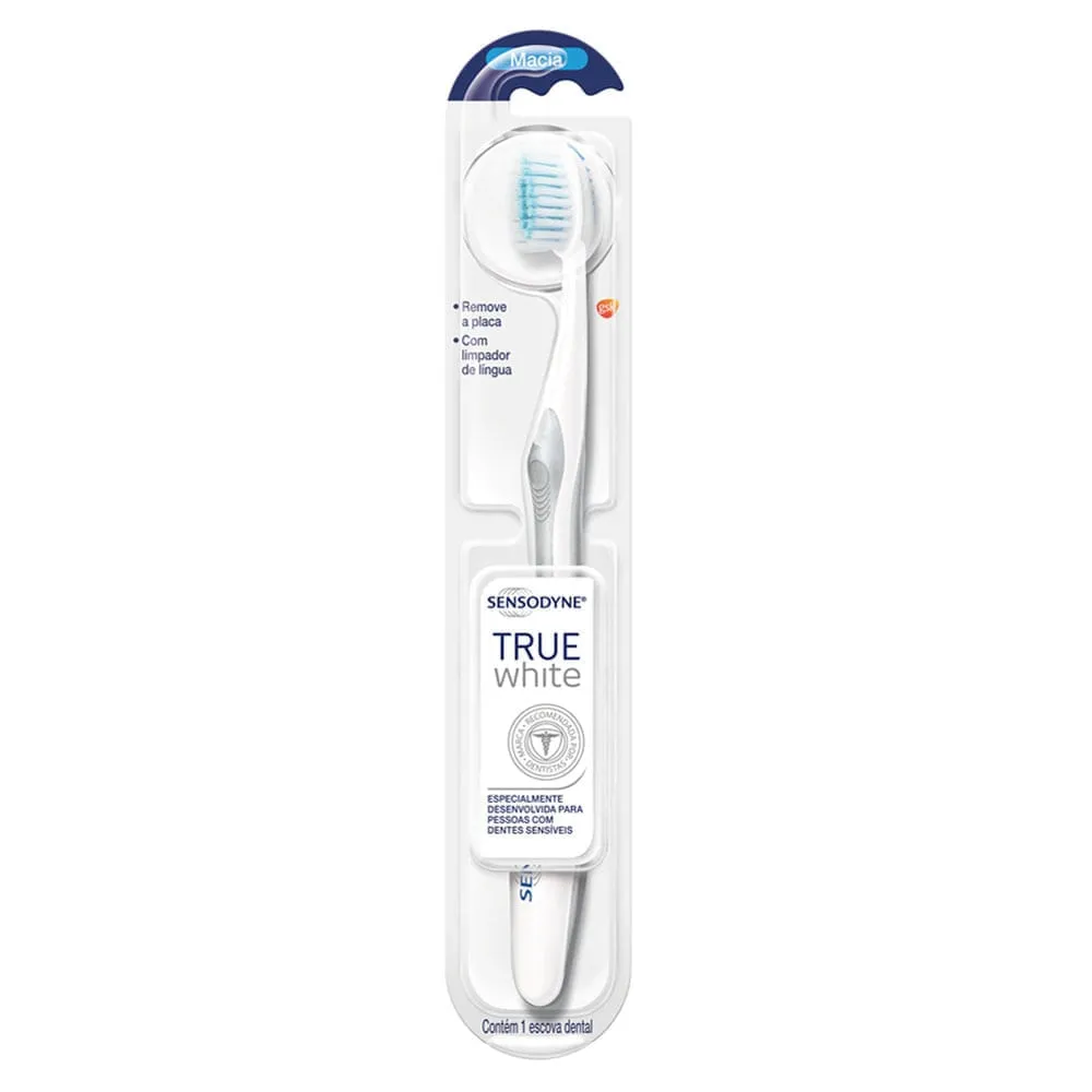 Escova Dental Sensodyne True White Macia
