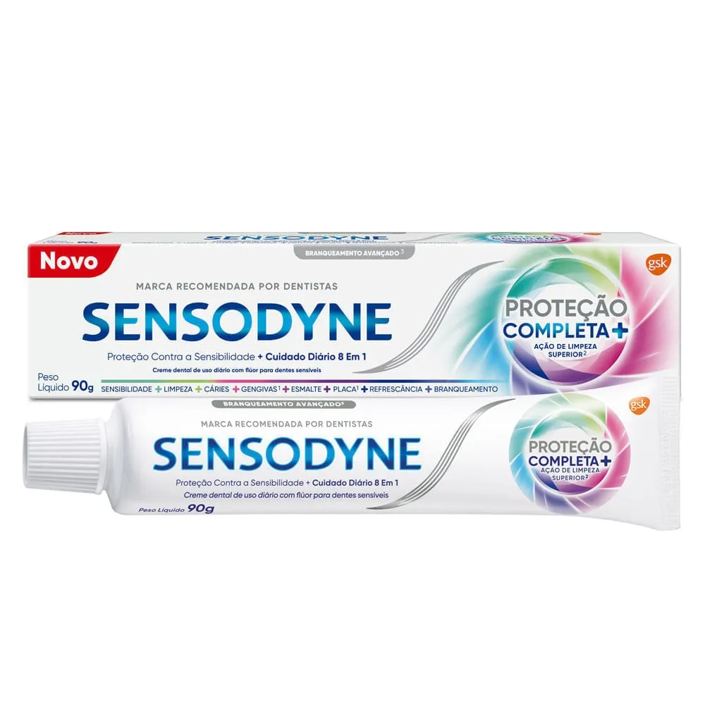 Sensodyne Proteção Completa+ Creme Dental 90g