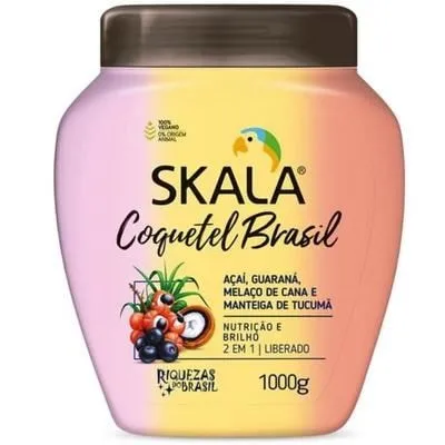 Creme Tratamento Skala 2 em 1 Coquetel Brasil 1 kg