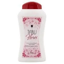 Desodorante Talco Tabu Flores Perfumado 100G