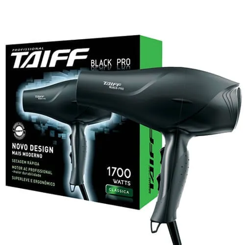 Secador Taiff Black 1700W 110V