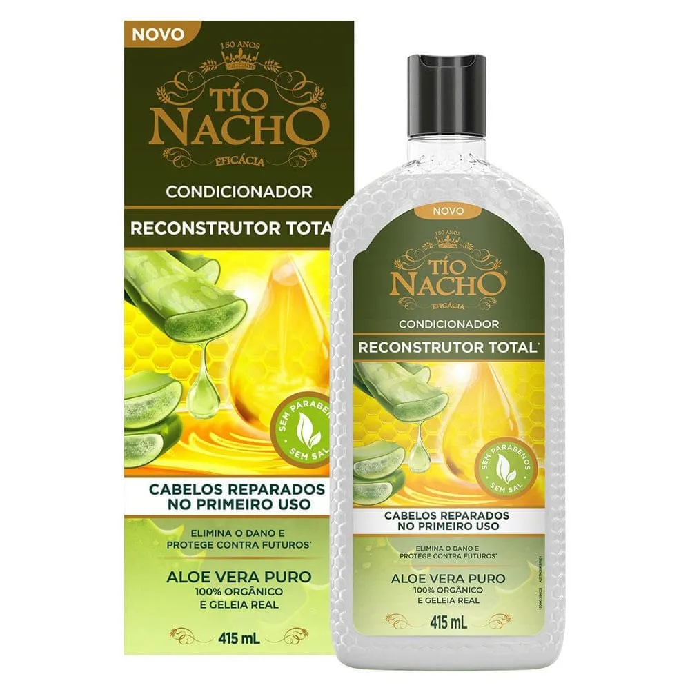 Condicionador Tío Nacho Reconstrutor Total Aloe Vera 415ml