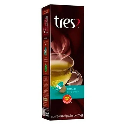 Cápsulas Três Café Coado Clássico