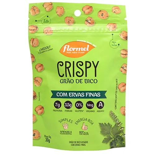 Crispy grão Bico com Ervas Finas 30g