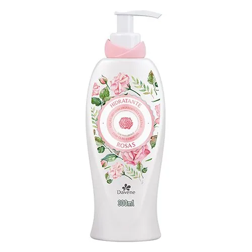 Loção Hidratante Davene Deo Rosas