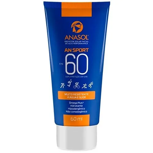 Protetor Facial Anasol Sport FPS 60 - 60ml