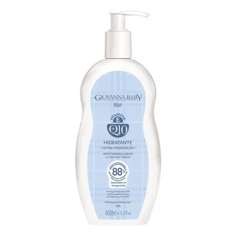 Creme Hidratante Giovanna Baby Blue com Q10 400ml