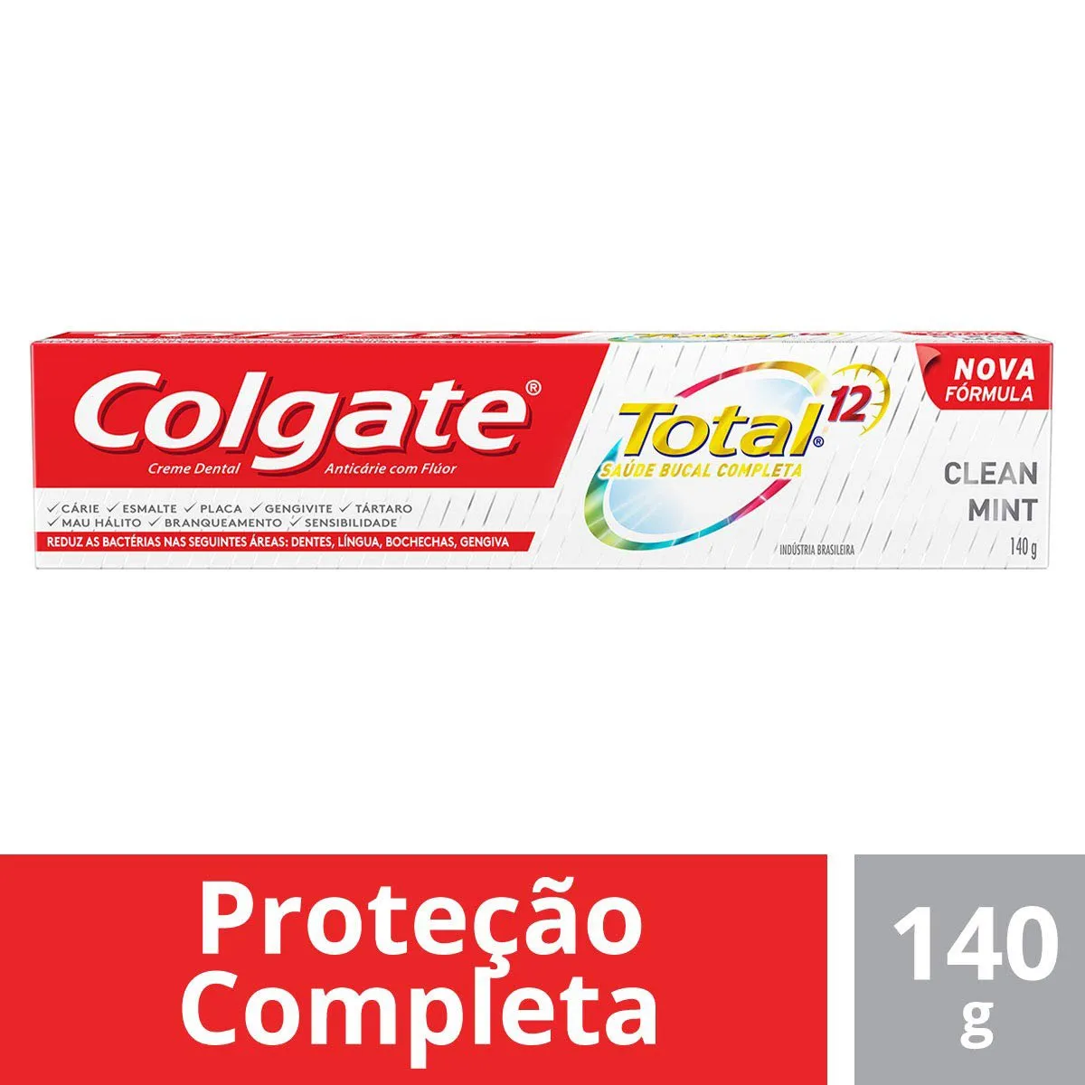 Creme Dental Colgate Total 12 Clean 140g
