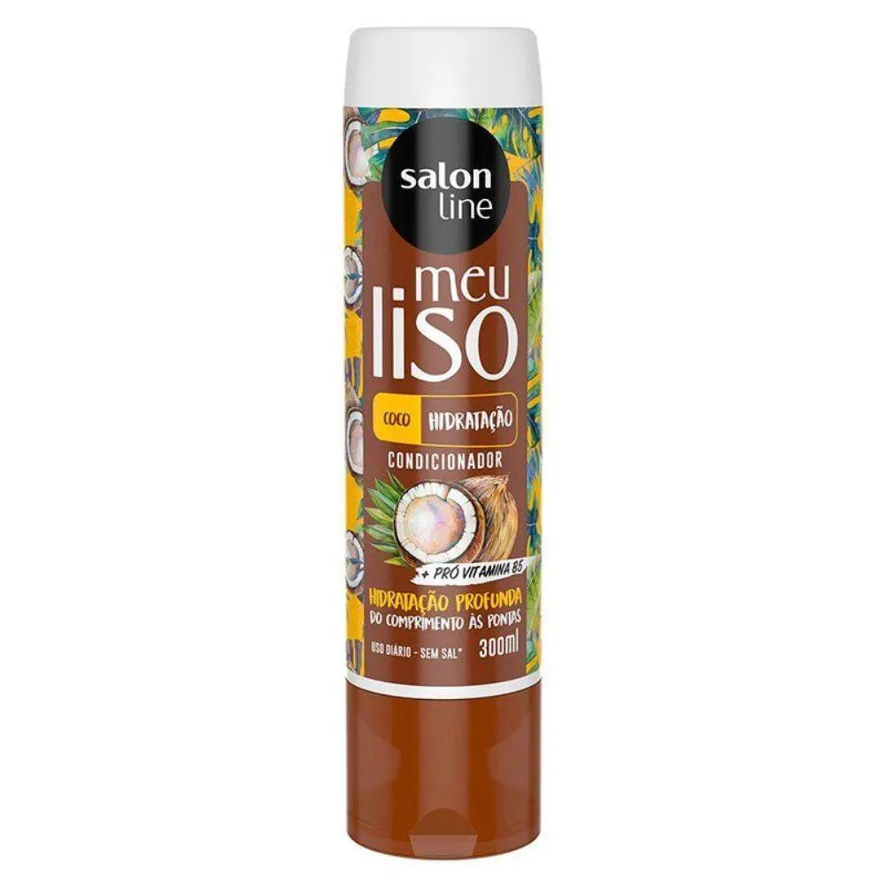 Condicionador Meu Liso Super Hidratação Salon Line Coco 300ml