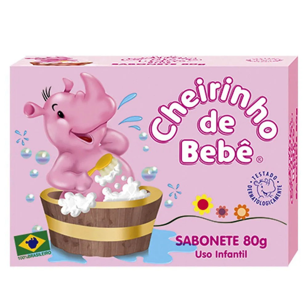 SAB CHEIRINHO BEBE ROSA 80G