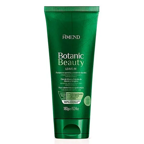 Leave-In Fortalecedor Botanic Beauty Herbal 180g