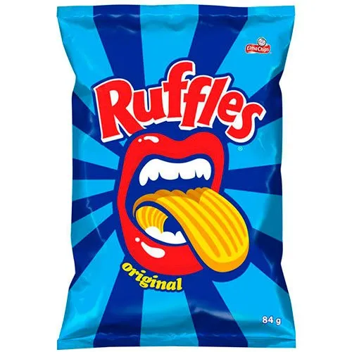 Batata Ruffles Original Ondulada Sal 84g