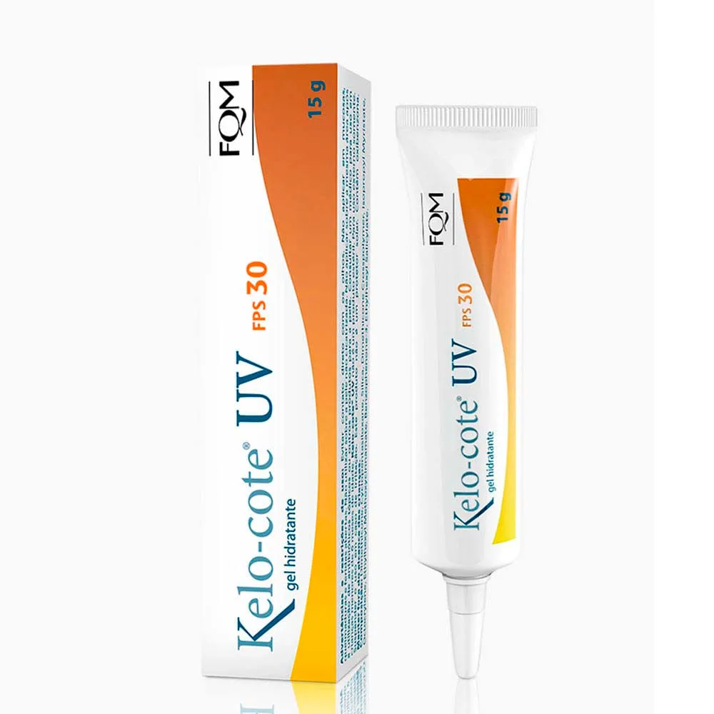 Kelo-Cote UV Gel Hidratante com FPS30 15g Hidrata e Protege as Cicatrizes