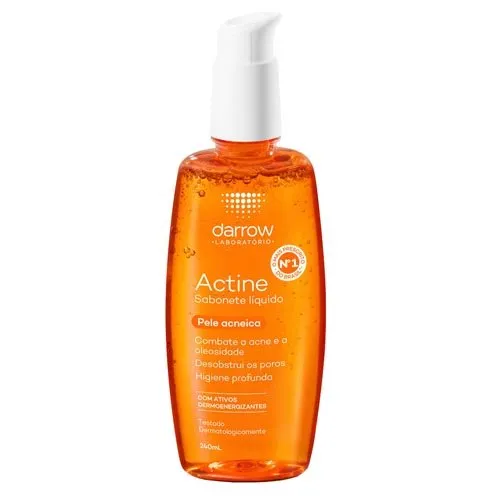Sabonete Líquido Actine Pele Acneica 240ml