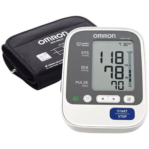 Monitor de Pressão Arterial de Braço Omron Elite HEM-7130