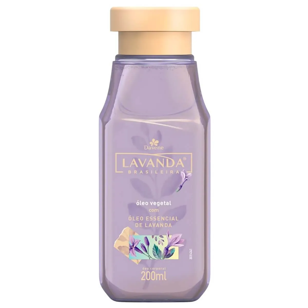 Óleo Corporal Davene Lavanda Brasileira 200ml