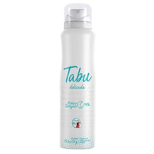 Desodorante Aerossol Feminino 48Hs Tabu Delicada 150ml