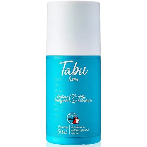 Desodorante Roll-on 48hs Antitranspirante Tabu Linda 50g