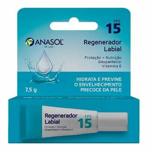 Protetor Solar Labial FPS15 Anasol 7,5g