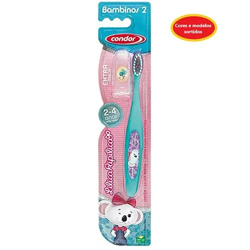 Escova Dental Condor Bambinos Lilica 2 à 4 anos