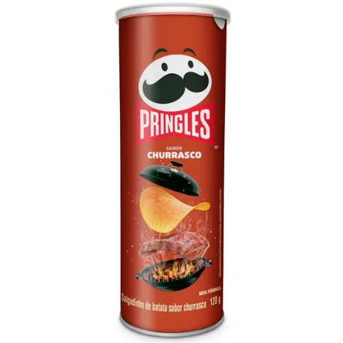 Batata Pringles Sabor Churrasco 120g