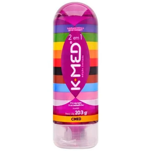 Gel Lubrificante K-Med 2 Em 1 203g