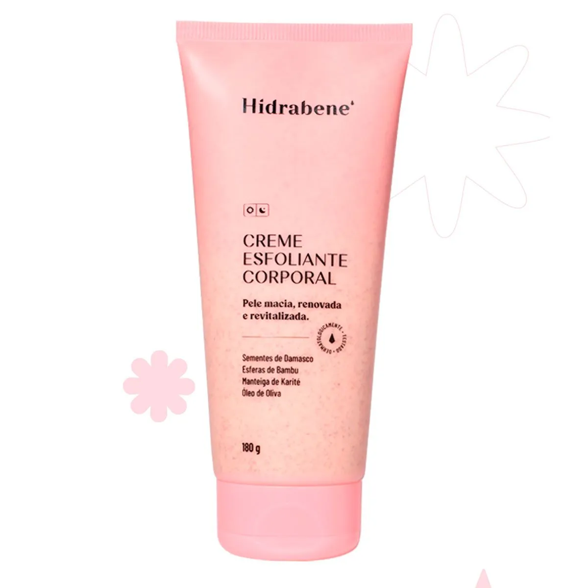 Creme Esfoliante Corporal Hidrabene 180g