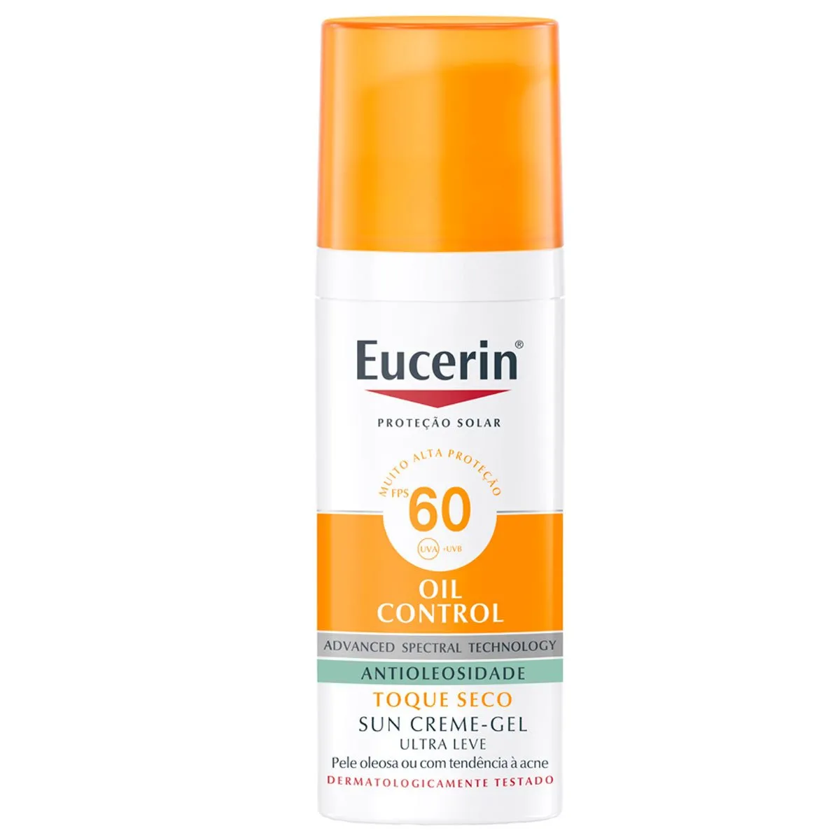 Protetor Solar Facial Eucerin Oil Control FPS60 50ml