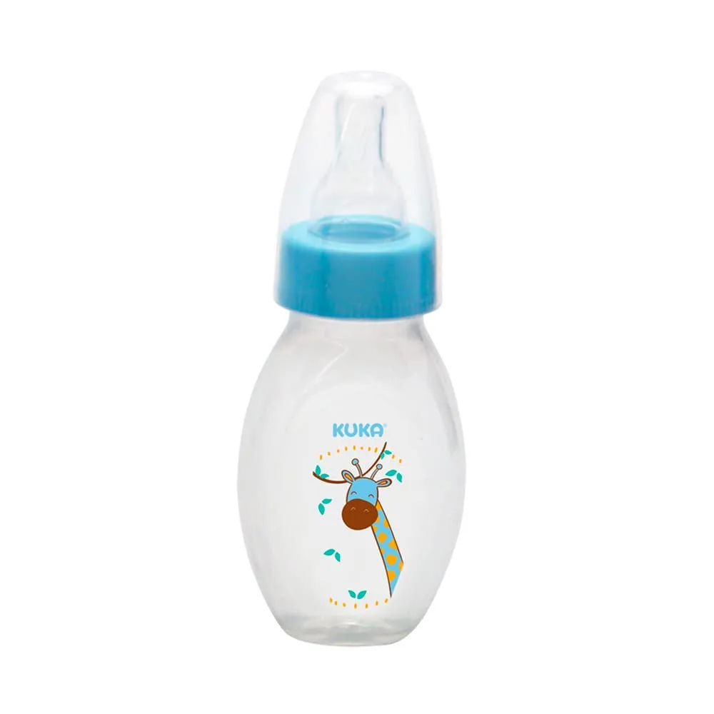 Mamadeira Kukinha Azul 50ml Kuka