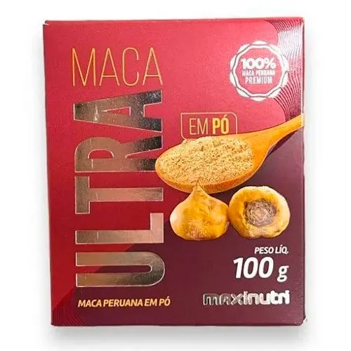 Maca Ultra 100% Maca Peruana Em Pó 100g Maxinutri