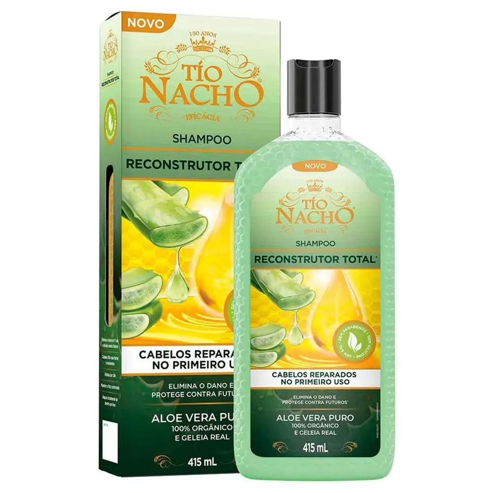Shampoo Tio Nacho Reconstrutor Total 415ml