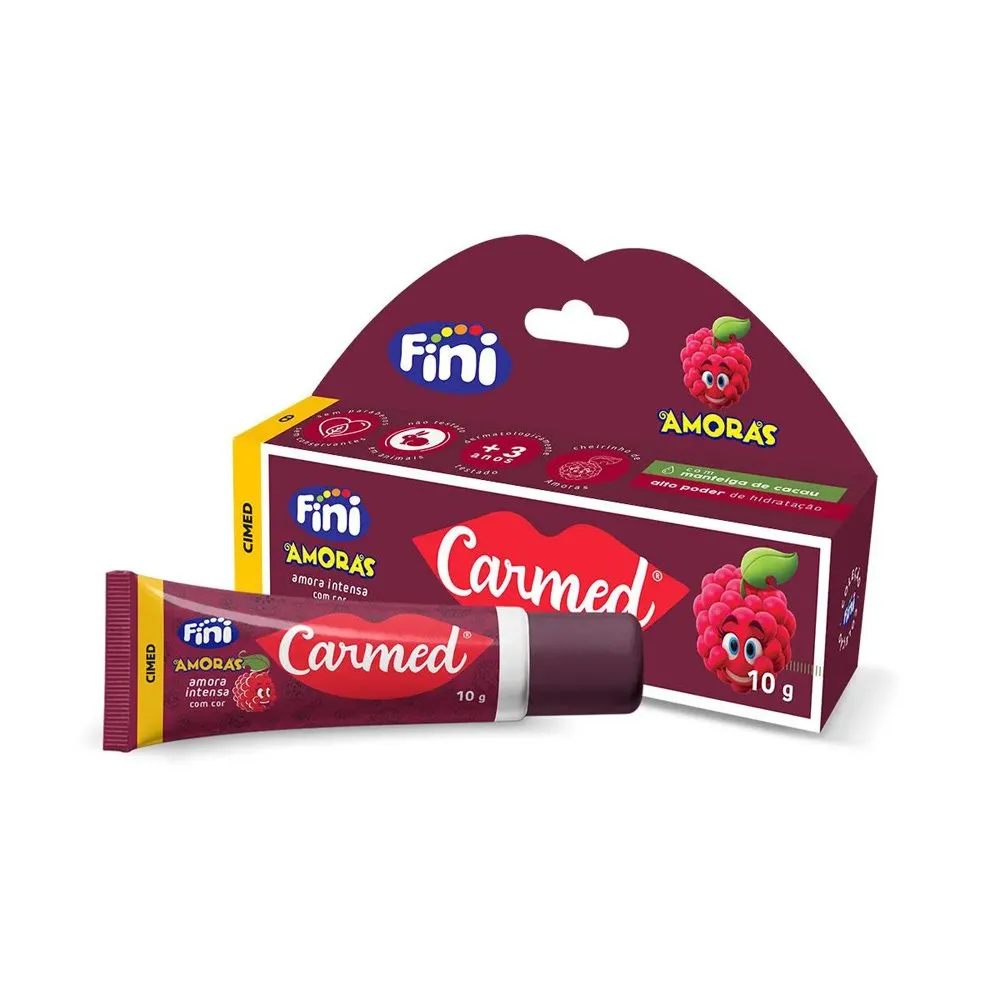 Hidratante Labial Carmed Fini Amoras Intensas 10g