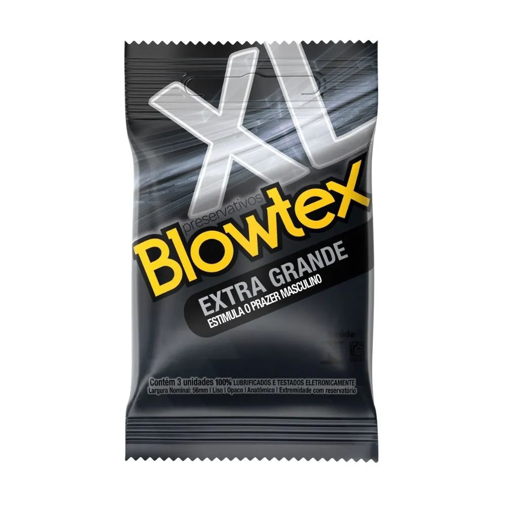 Preservativos Blowtex Extra Grande 3 Unidades