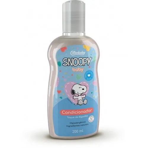 Condicionador Cottonbaby Snoopy Baby Toque de Algodão 200ml