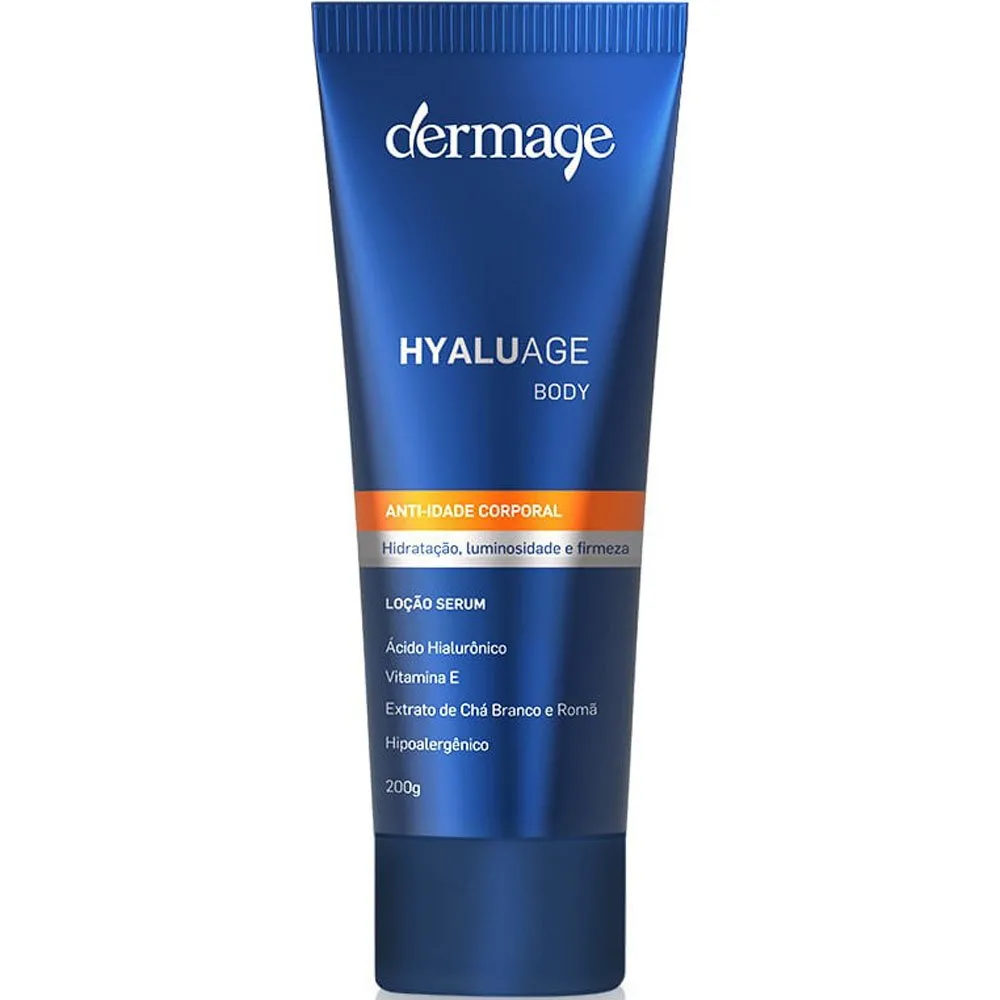 Loção Sérum de Hidratação Corporal Dermage Hyaluage Body Anti-Idade 200g