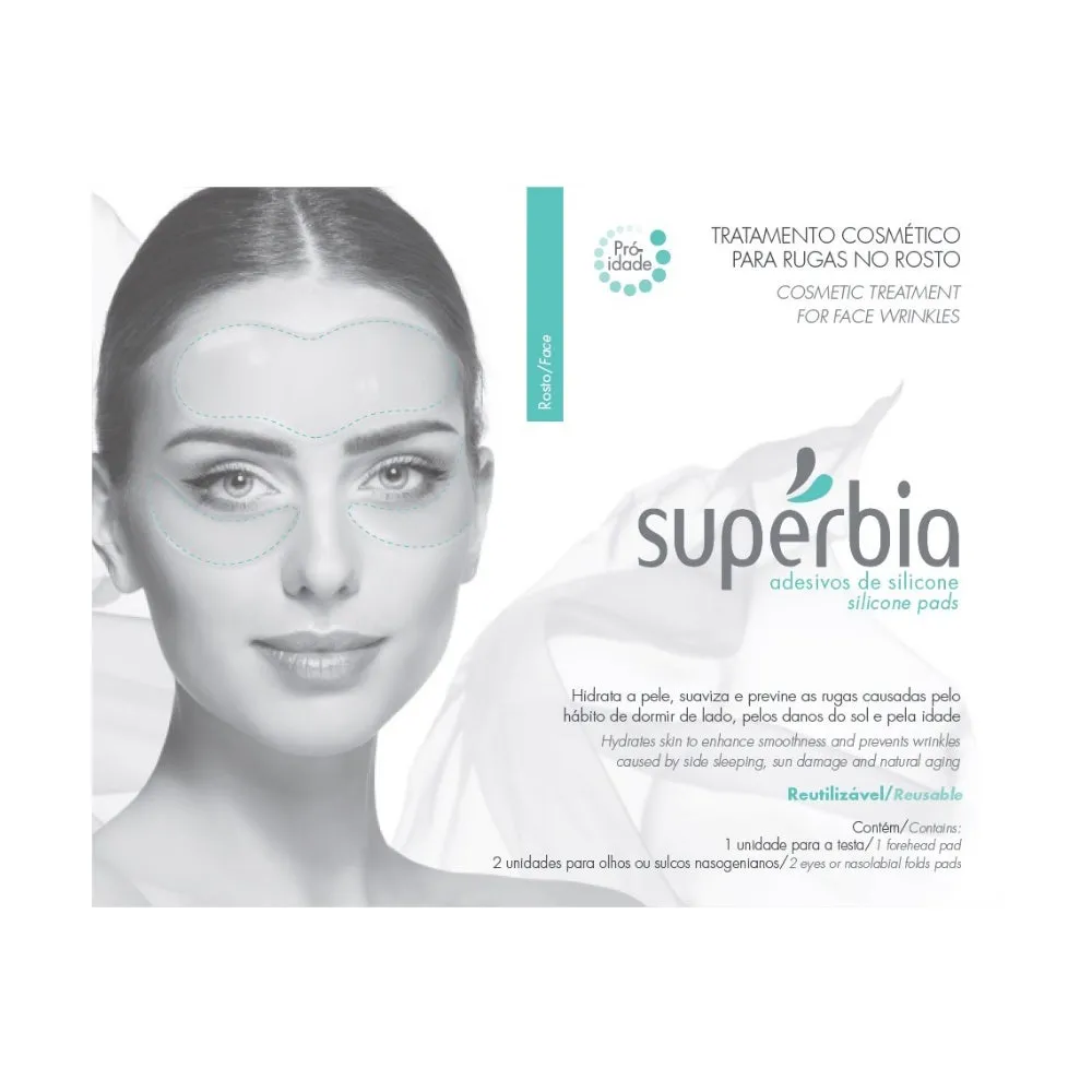 Adesivos Supérbia Silicone Rugas No Rosto 1un
