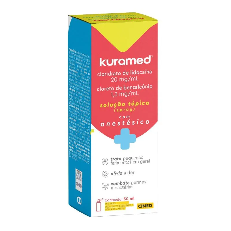 Antiséptico Kuramed Spray 50ml Cimed