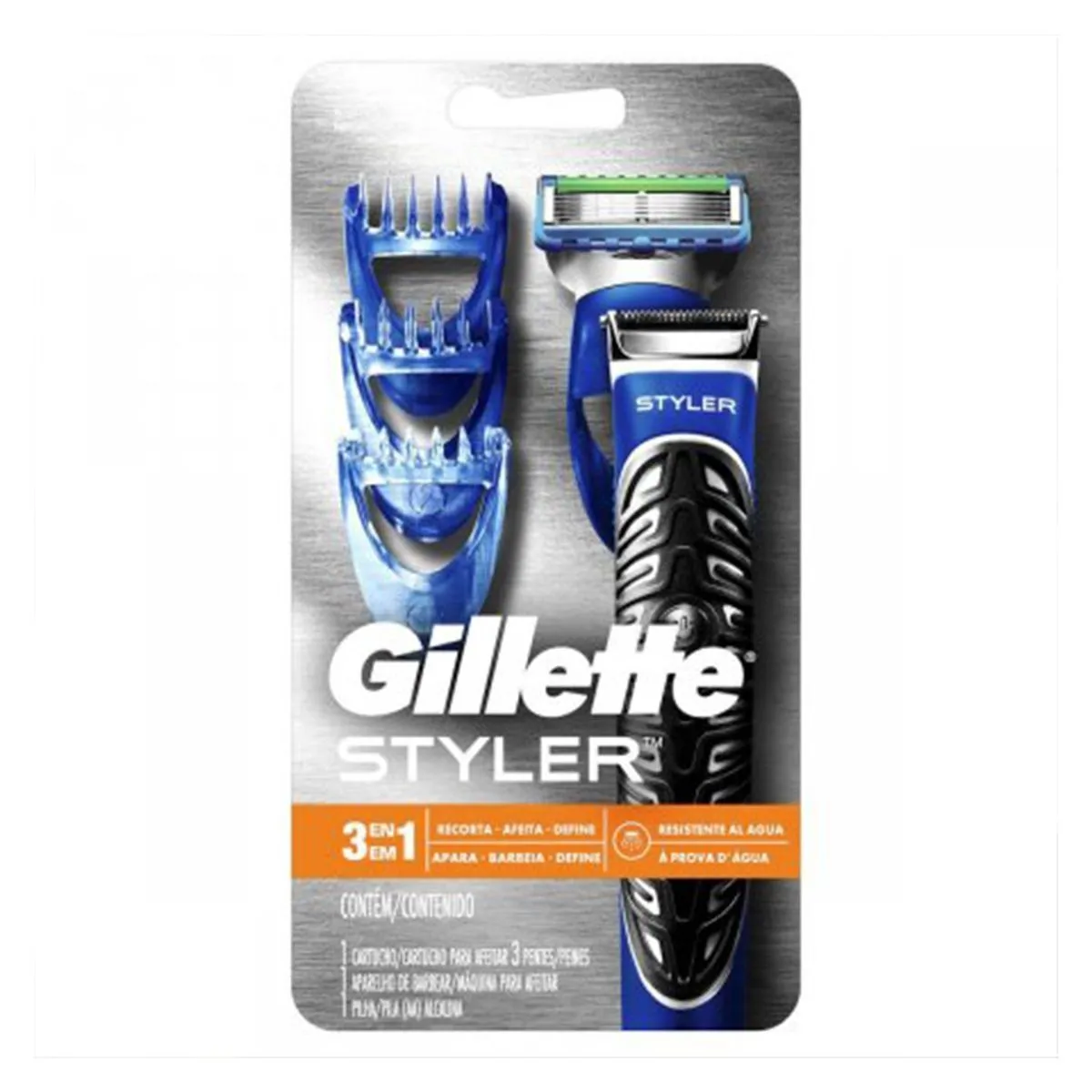 Aparelho de Barbear Proglide Styler 3X1 Gillette