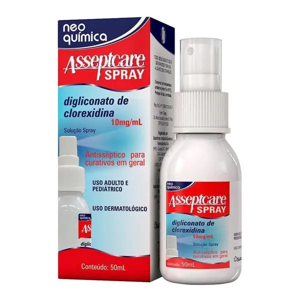 Asseptcare Solução Antisséptica Neoquímica 50ml