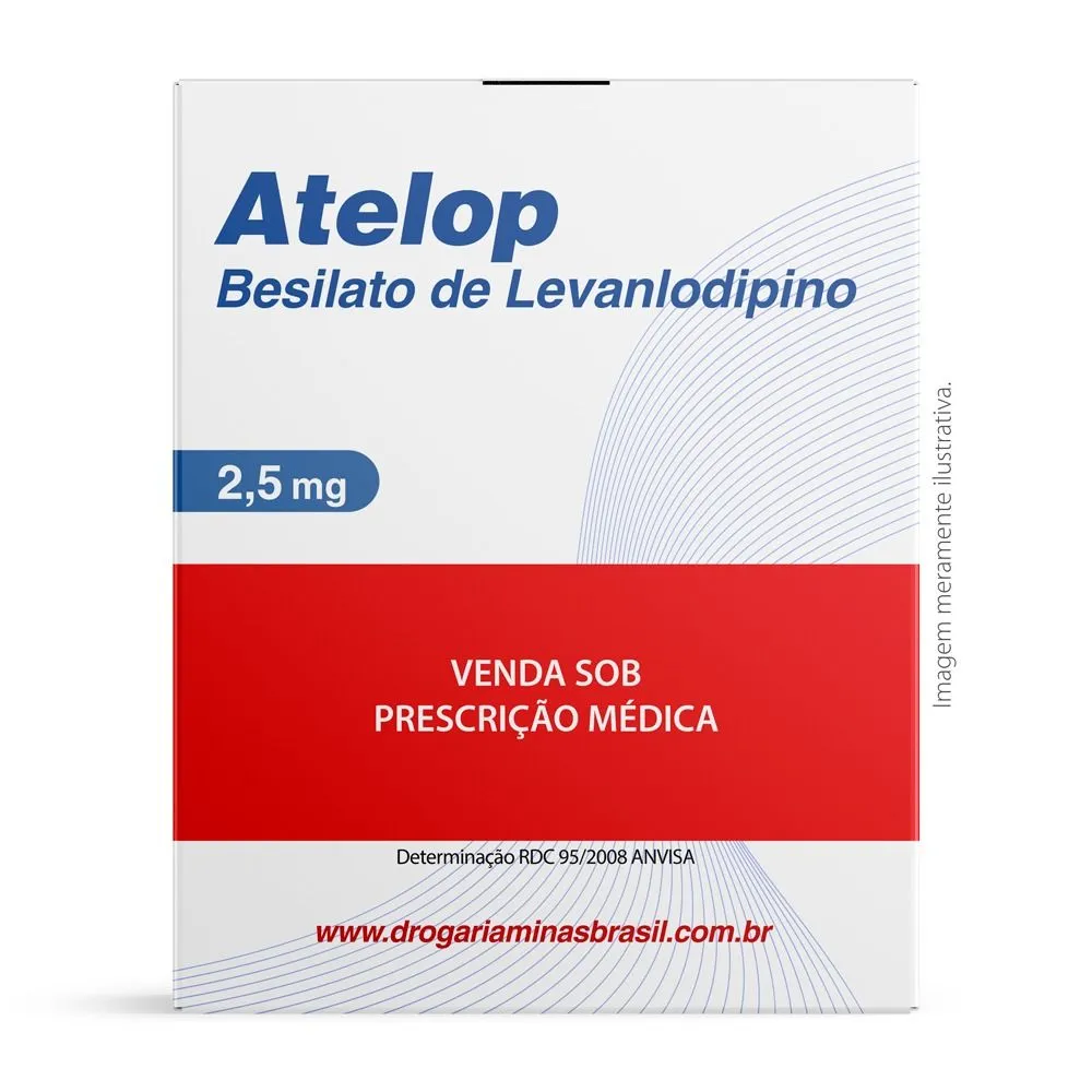 Atelop 2,5mg com 30 Comprimidos Bracepharma