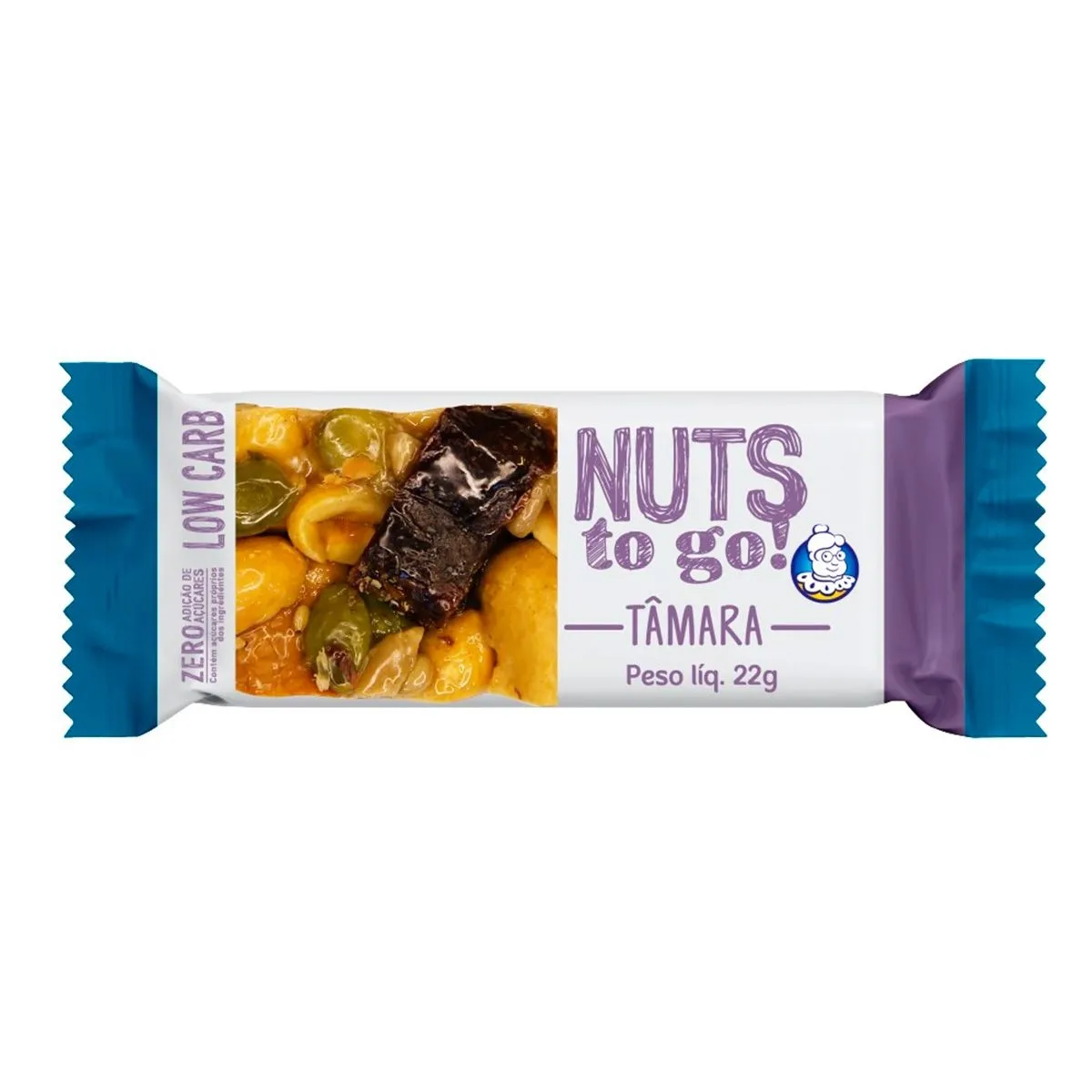 Barra De Cereal Nuts e Tâmara 22g Tia Sônia