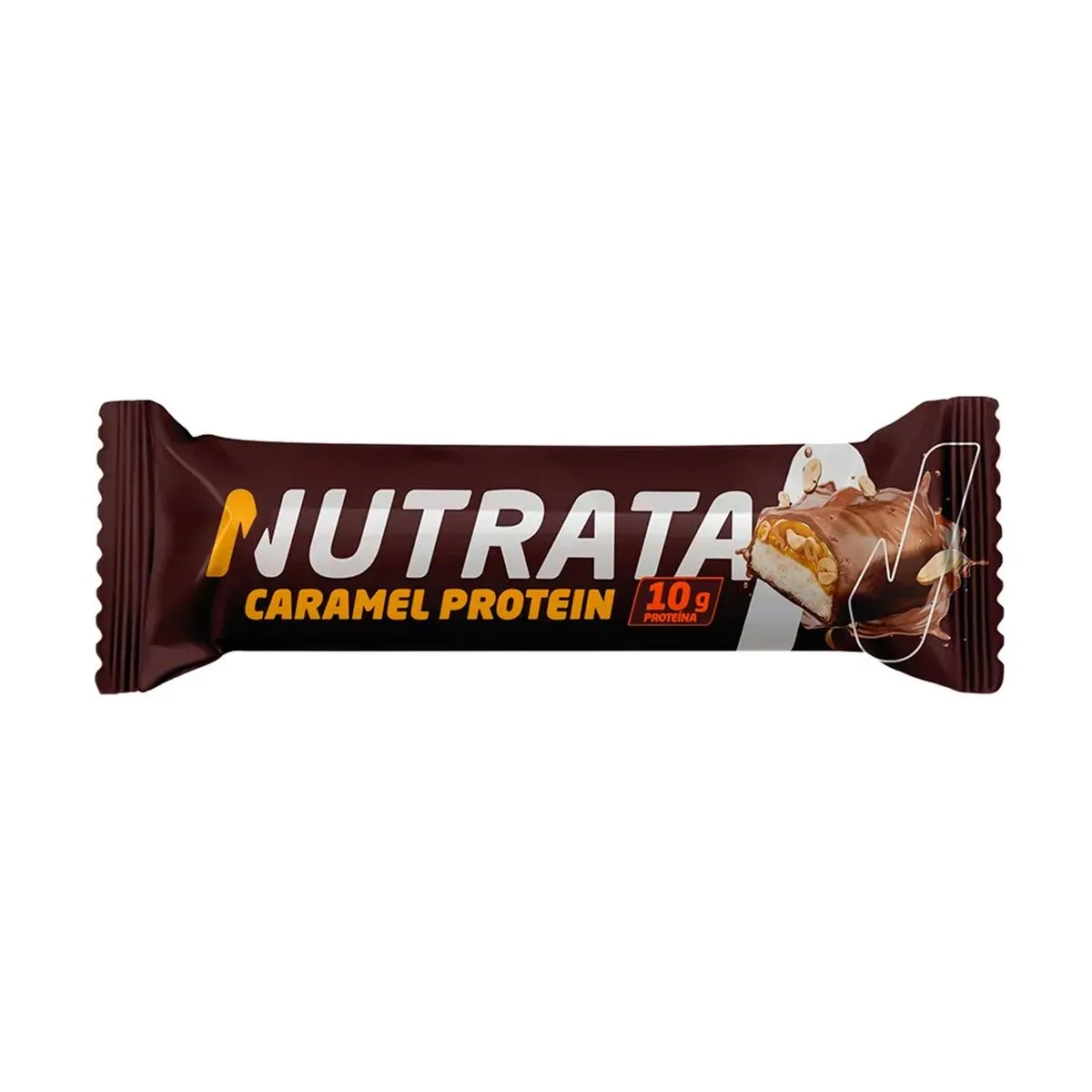 Barra De Proteína 45g Caramel Protein Nutrata